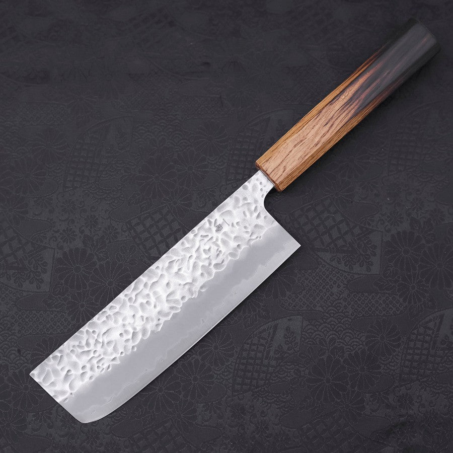 Nakiri White Steel #1 Tsuchime Yaki Urushi Griff 165mm - Image 2