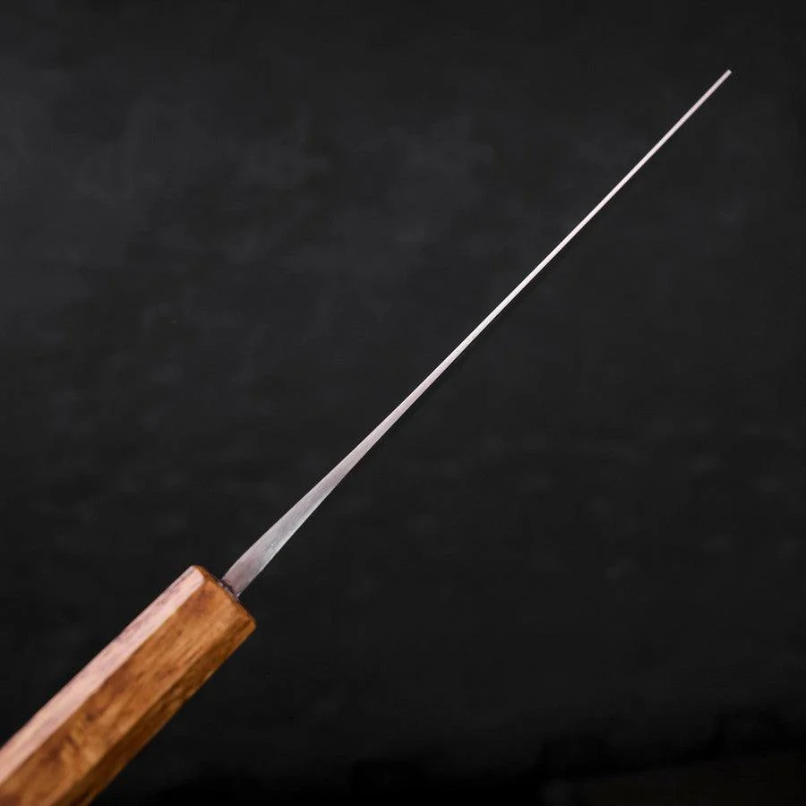 Nakiri White Steel #2 Edelstahlummantelung Poliert Yaki Urushi Griff 165mm - Image 5