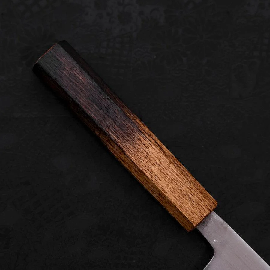 Nakiri White Steel #2 Edelstahlummantelung Poliert Yaki Urushi Griff 165mm - Image 6