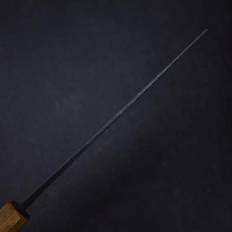 Nakiri White Steel #2 Kurouchi Damast Yaki Urushi Griff 165mm - Image 5
