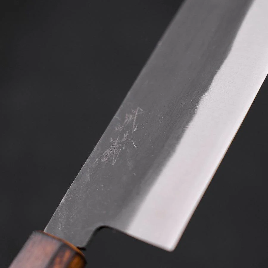 Nakiri White Steel #2 Kurouchi Sumi Urushi Griff 165mm - Image 3