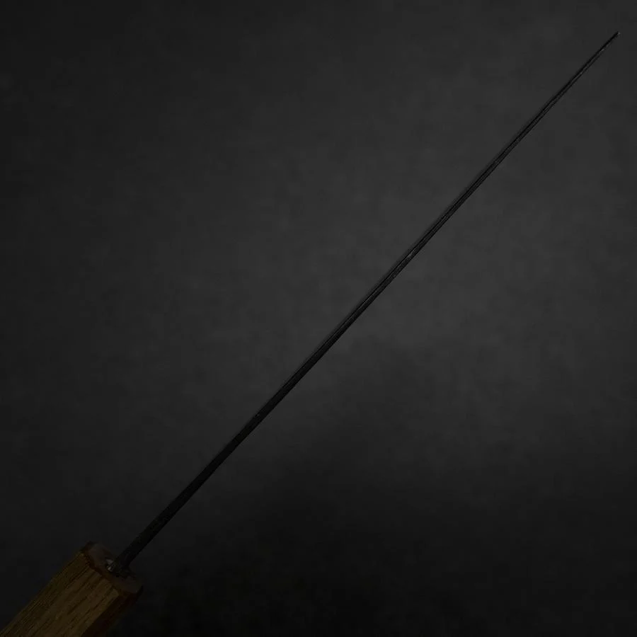 Nakiri White Steel #2  Kurouchi Yaki Urushi Griff 165mm - Image 5