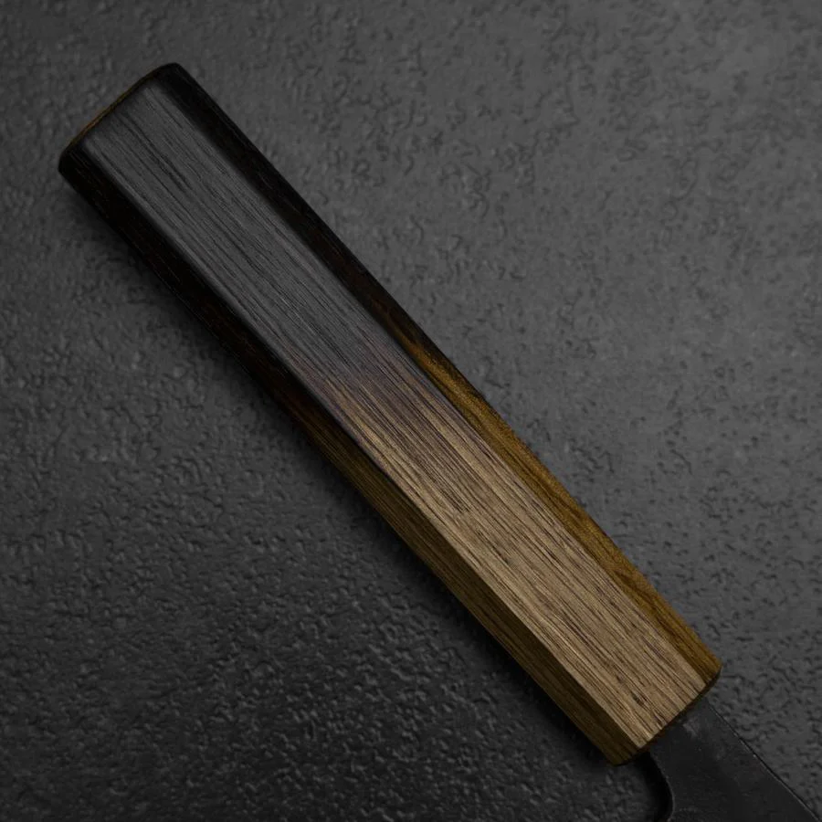 Nakiri White Steel #2  Kurouchi Yaki Urushi Griff 165mm - Image 6