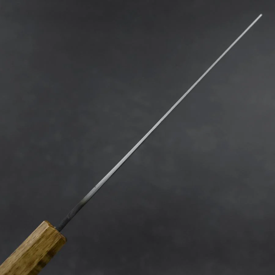 Nakiri White Steel #2 Kurouchi Yaki Urushi Griff 165mm - Image 5