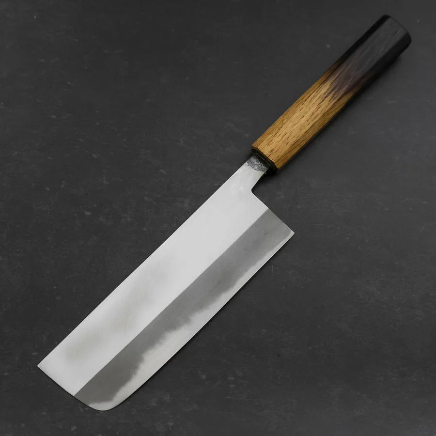 Nakiri White Steel #2 Poliert Yaki Urushi Griff 165mm - Image 2