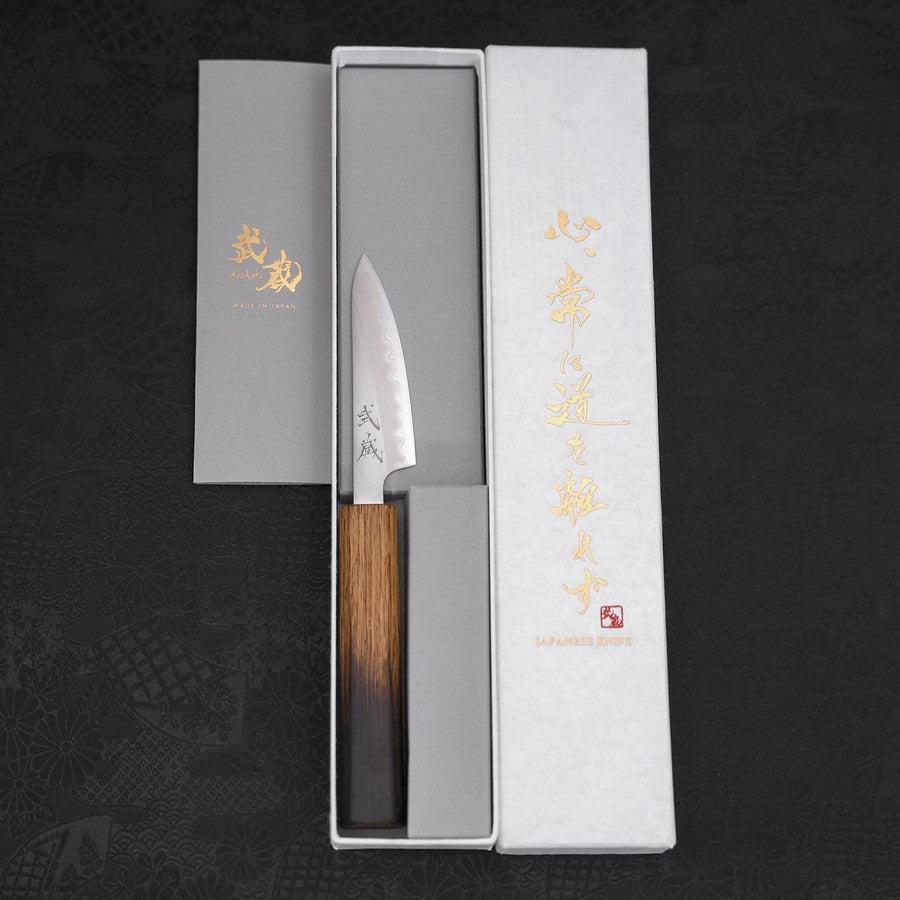 Petty White Steel #1 Poliert Yaki Urushi Griff 80mm - Image 8
