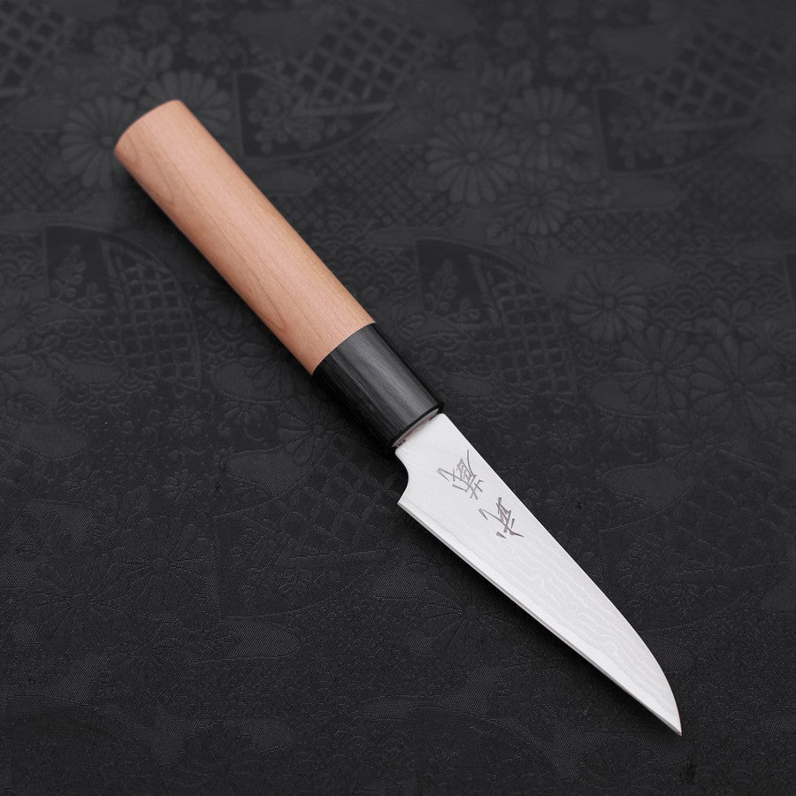 Peeling knife VG-10 Damast Kirschholz Griff 90mm