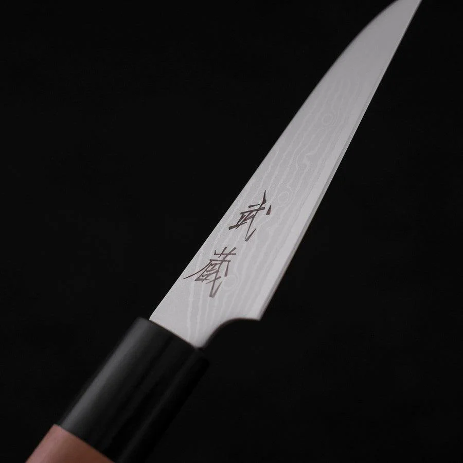 Peeling knife VG-10 Damast Kirschholz Griff 90mm - Image 3