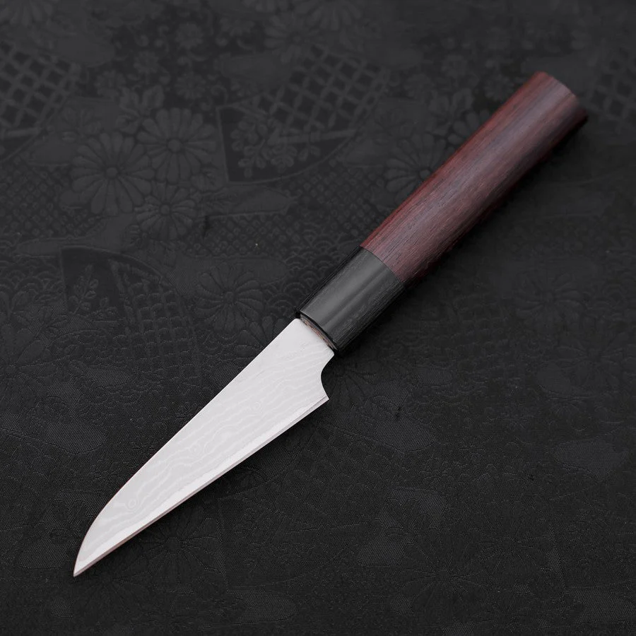 Schälmesser VG-10 Damast Rosenholz Griff 90mm - Image 2