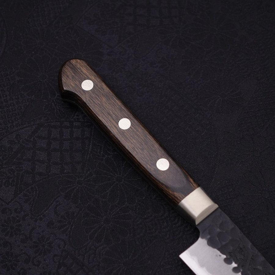 Petty Aogami-Super Edelstahlummantelung Kurouchi Tsuchime Westlicher Griff 135mm - Image 6