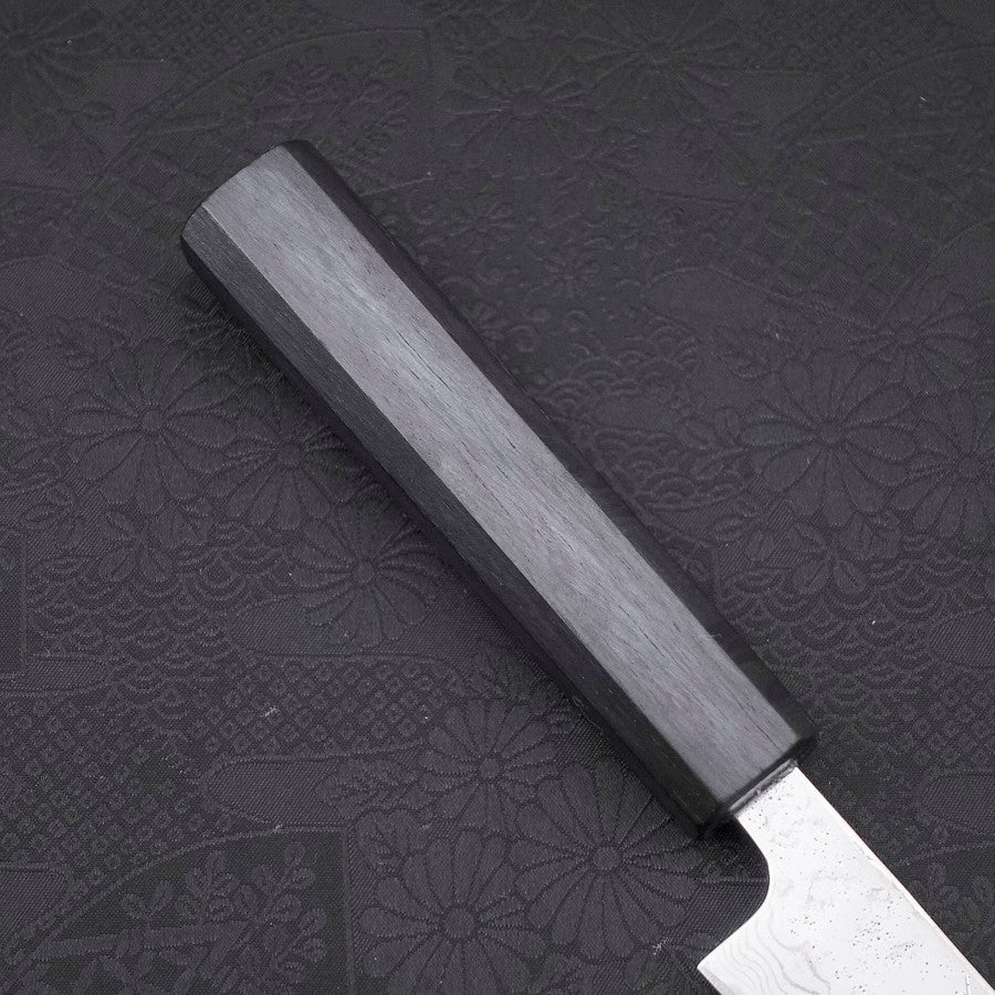 Petty AUS-10 Nashiji Damast Dunkelblauer Urushi Griff 135mm - Image 6