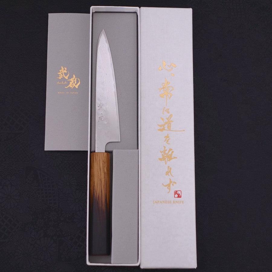 Petty AUS-10 Nashiji Damast Yaki Urushi Griff 135mm - Image 8