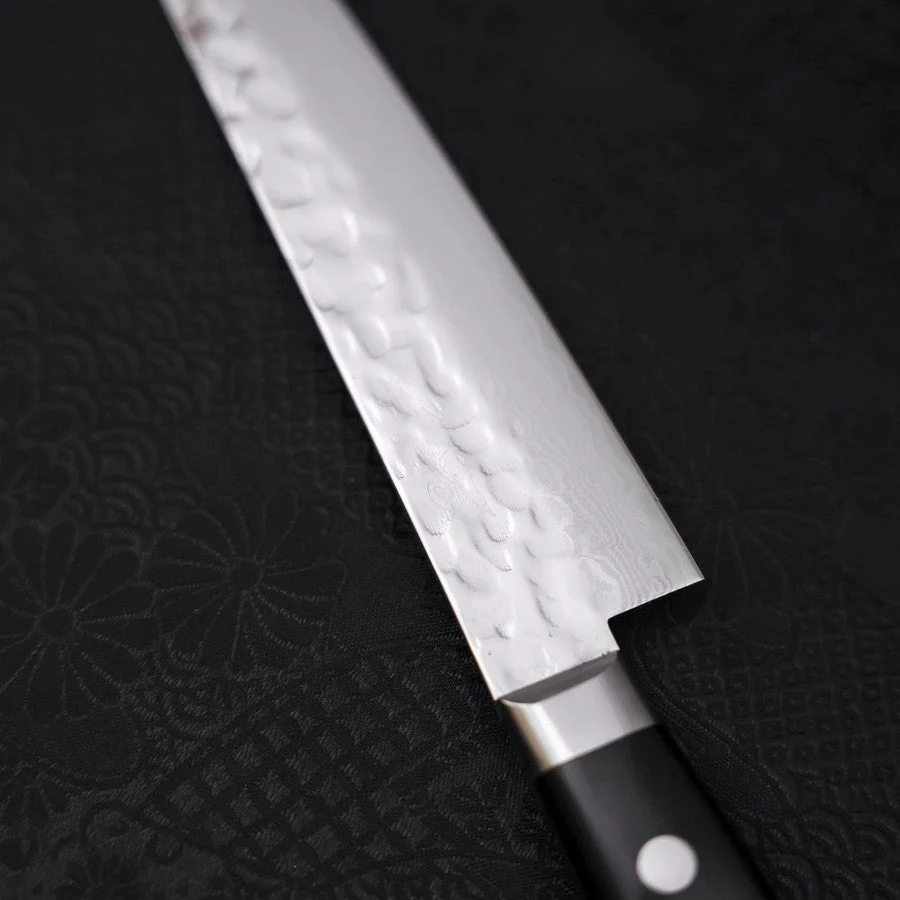 Petty AUS-10 Tsuchime Damast Schwarzer Westlicher Griff 135mm - Image 3