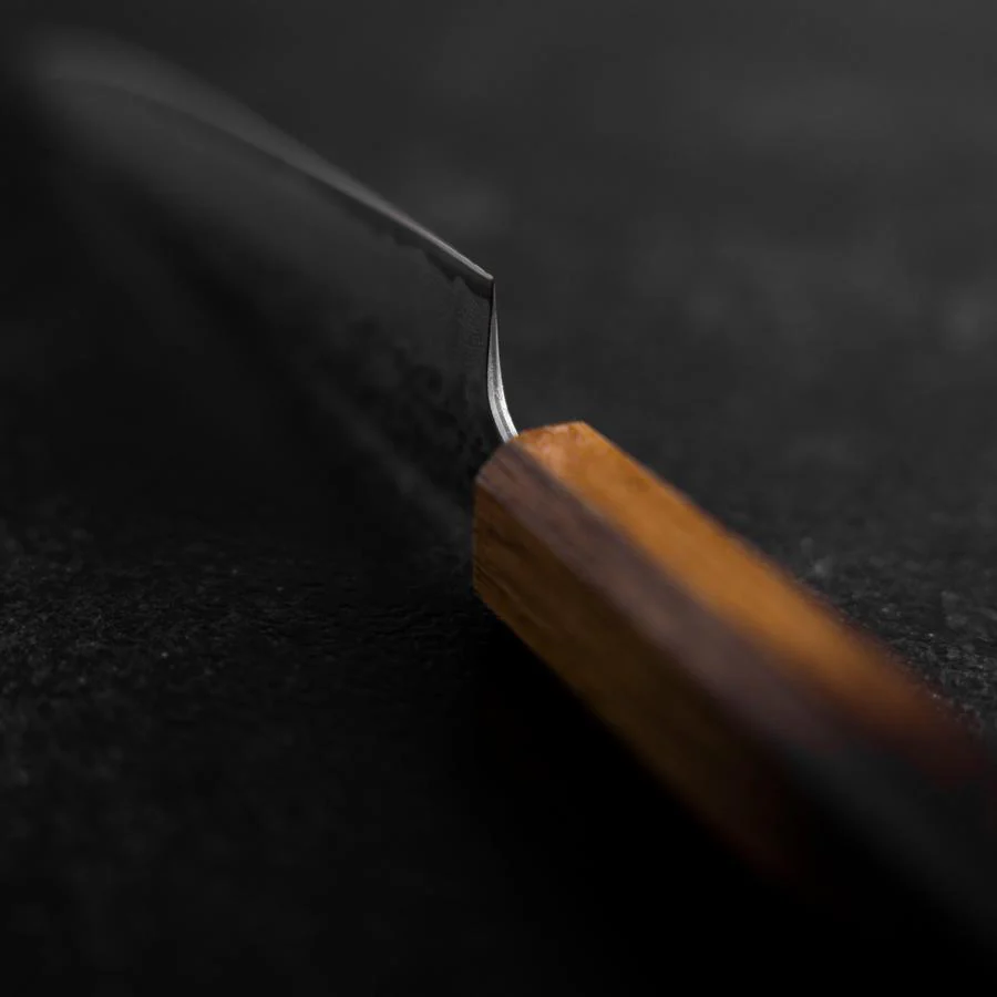 Petty AUS-10 Tsuchime Damast Yaki Urushi Griff 135mm - Image 4