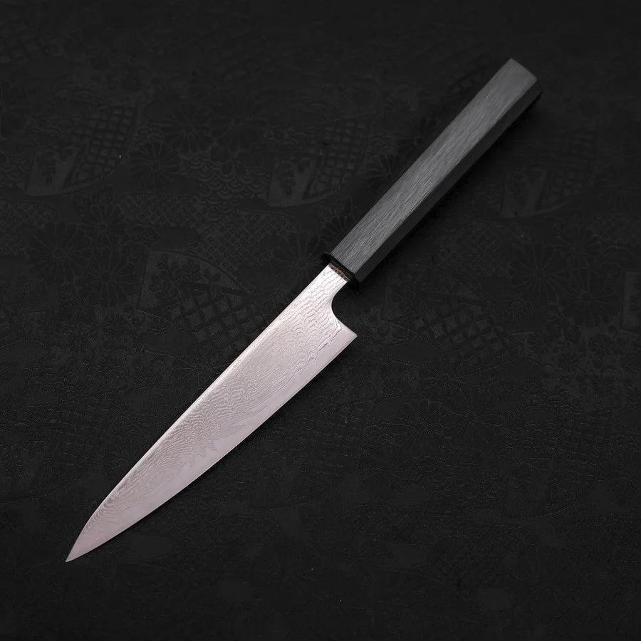 Petty AUS-10 Wellen Nickel Damast Dunkelblauer Urushi Griff 135mm - Image 2