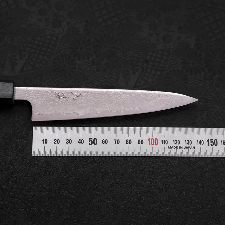 Petty AUS-10 Wellen Nickel Damast Dunkelblauer Urushi Griff 135mm - Image 7