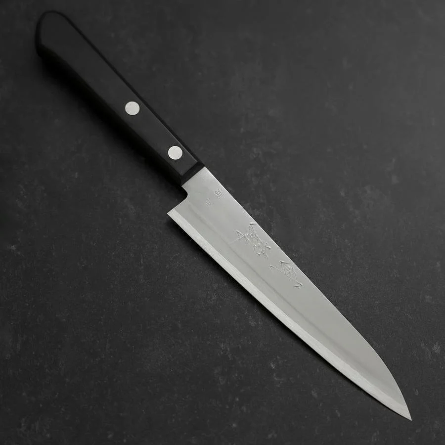 Petty Blue Steel #2 Poliert Schwarzer Westlicher Griff 150mm