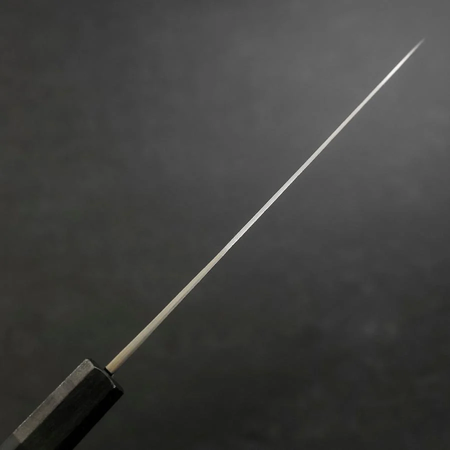 Petty Blue Steel #1 Edelstahlummantelung Kurouchi Schwarz-Blauer Urushi Griff 150mm - Image 5