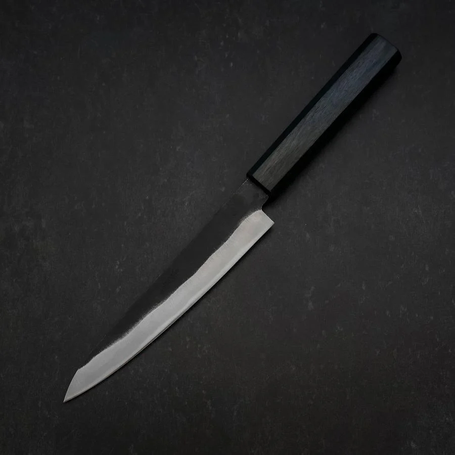Petty Blue Steel #2 Kurouchi Dunkelblauer Urushi Griff 150mm - Image 2