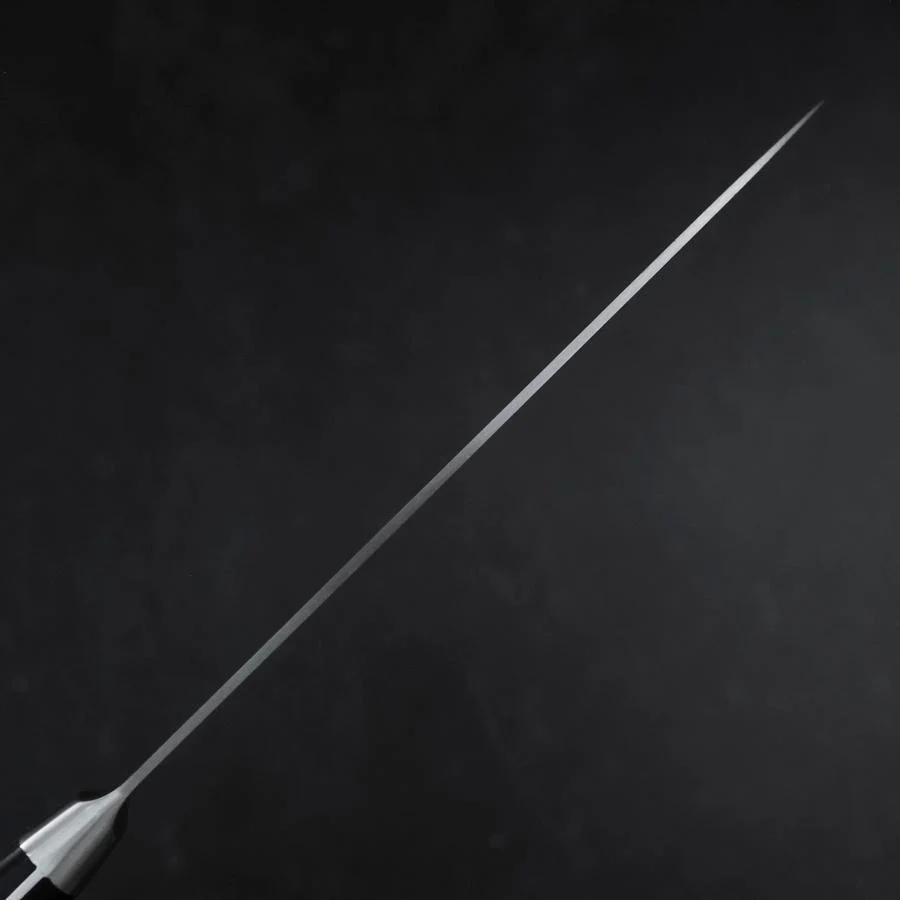 Petty Blue Steel #2 Kurouchi Dunkelblauer Urushi Griff 150mm - Image 5