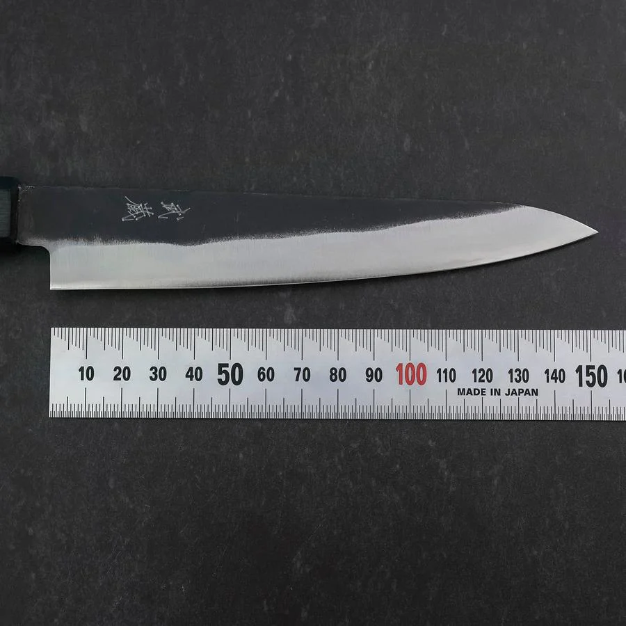 Petty Blue Steel #2 Kurouchi Dunkelblauer Urushi Griff 150mm - Image 7