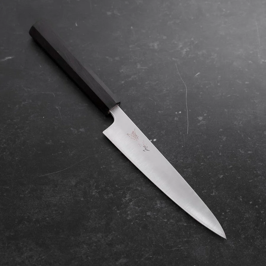 Petty Aogami Super Poliert Ebenholz Griff 150mm