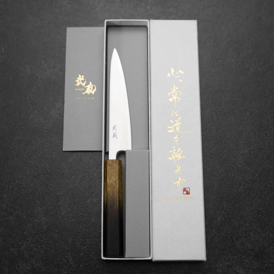 Petty Blue Super Poliert Yaki Urushi Griff 135mm - Image 8