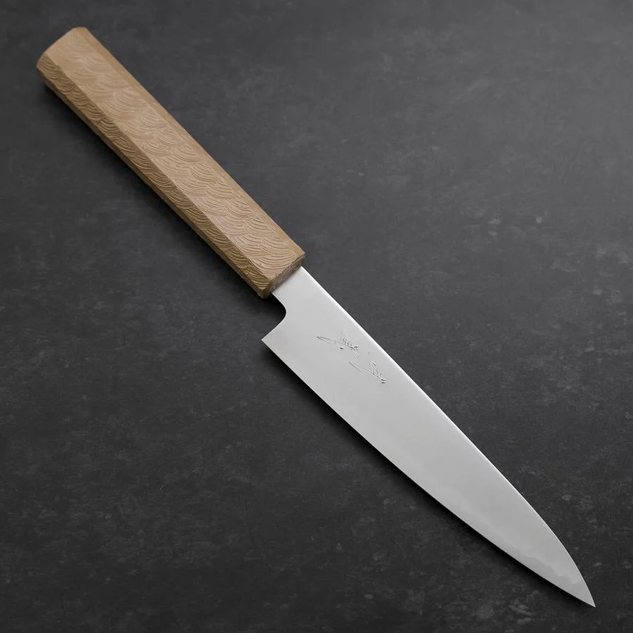 Petty Chromax Poliert Weißer Urushi Griff 150mm