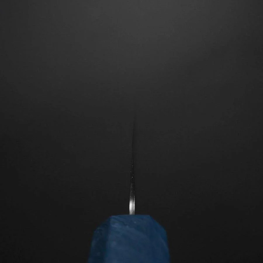 Petty Chromax Poliert Blauer Urushi Griff 150mm - Image 4