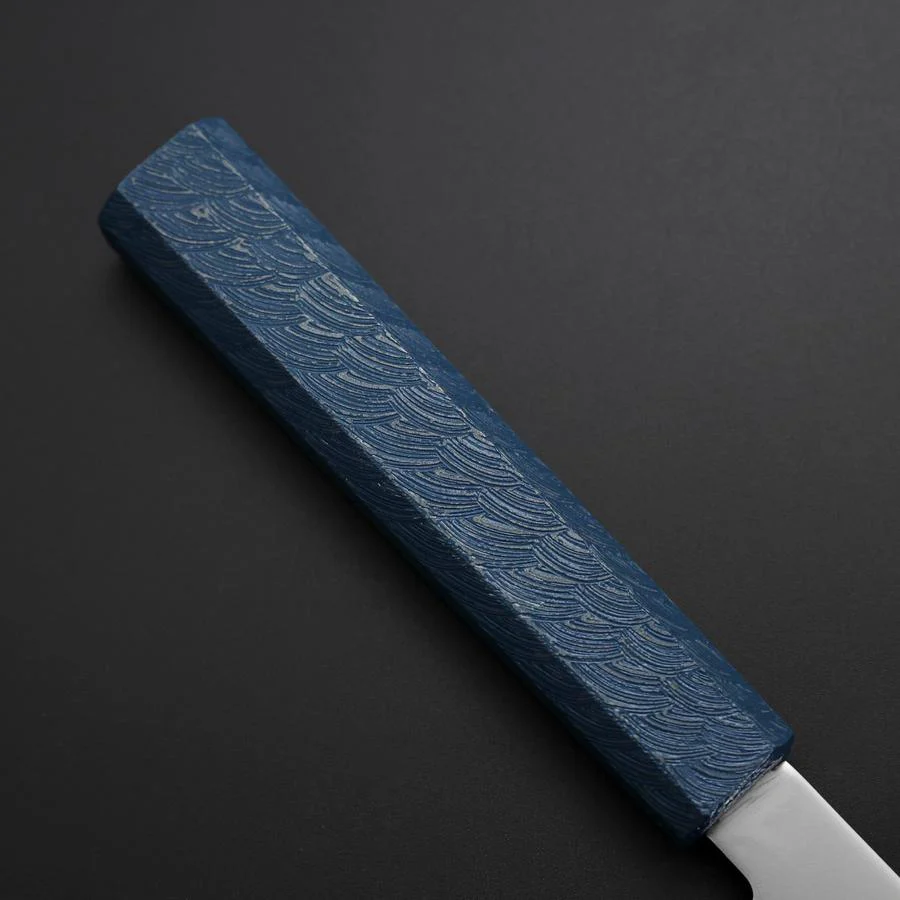 Petty Chromax Poliert Blauer Urushi Griff 150mm - Image 6