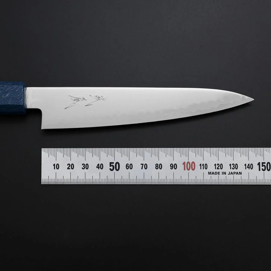 Petty Chromax Poliert Blauer Urushi Griff 150mm - Image 7