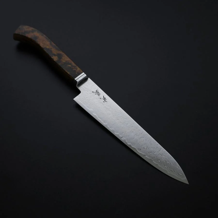 Petty SG-2 Damast Westlicher Goldener Ebenholz Griff 155mm