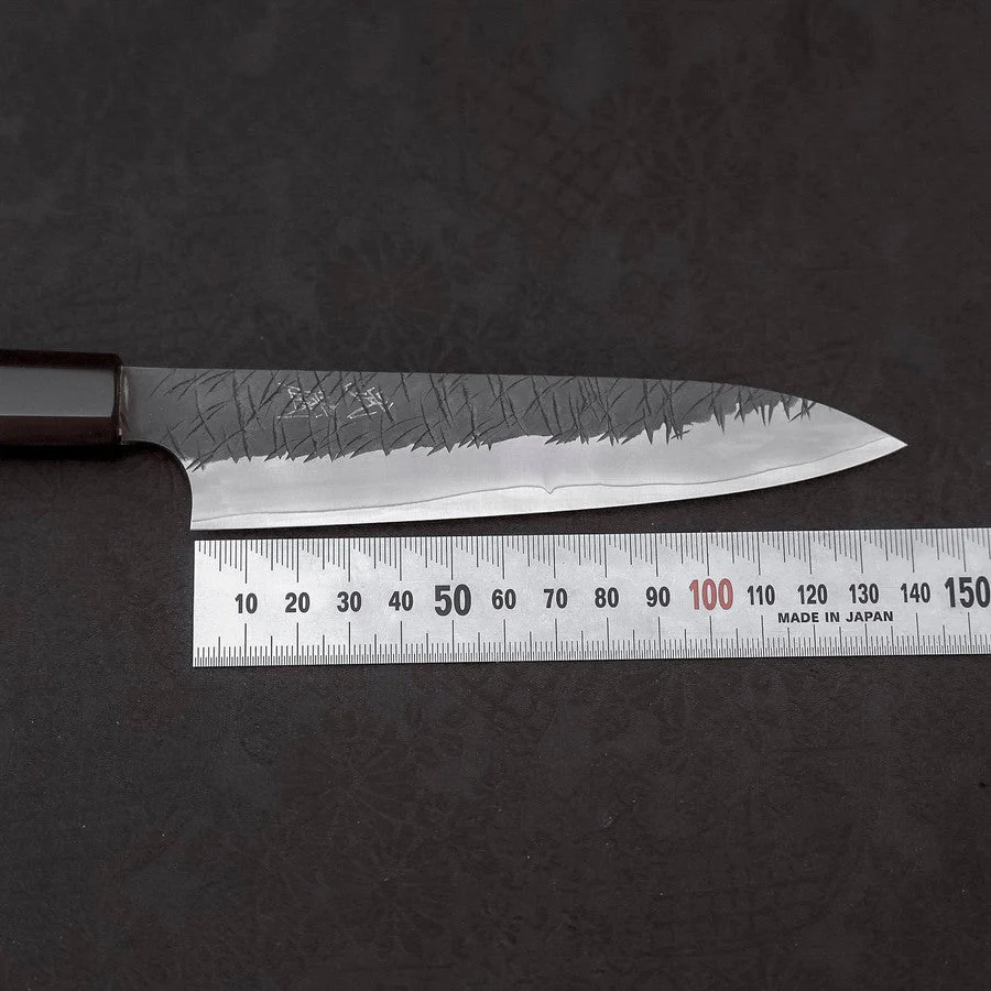 Petty SG-2 Kurouchi Tsuchime Büffelhorn und Ebenholz 150mm - Image 7