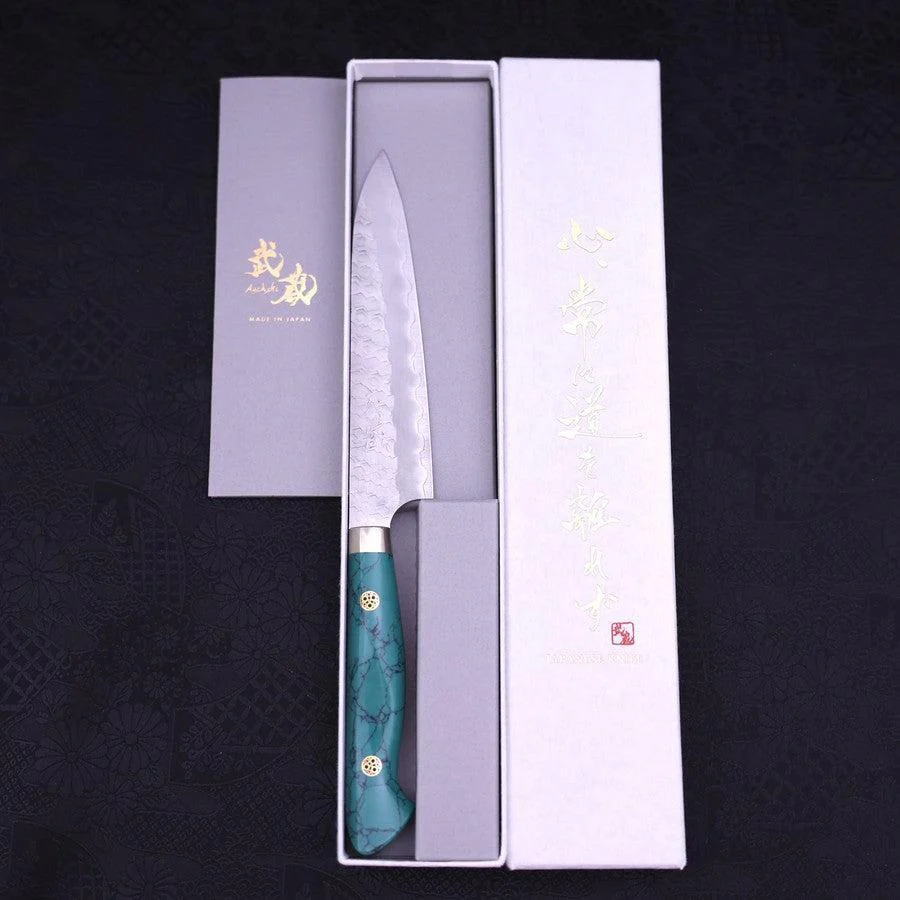 Petty SG-2 Tsuchime Grüner Türkis Griff 150mm - Image 8