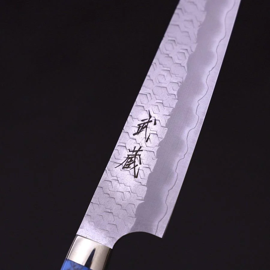 Petty SG-2 Tsuchime Blauer Türkis Griff 150mm - Image 3