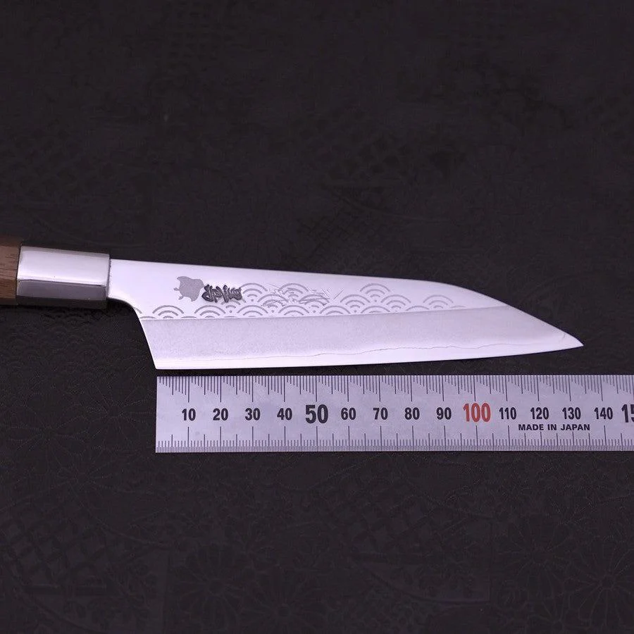 Petty Silver Steel #3 Hamachidori Walnussholz Griff 135mm - Image 7
