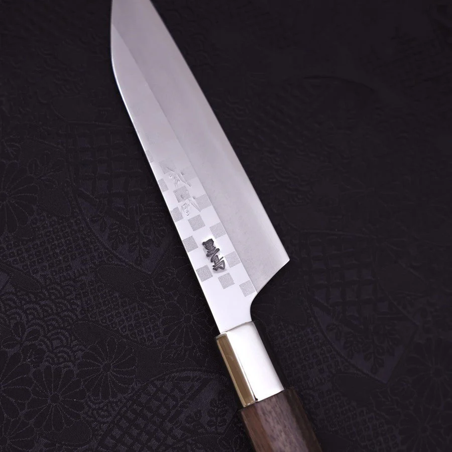 Petty Silver Steel #3 Ichimatsu Walnussholz Griff 135mm - Image 3