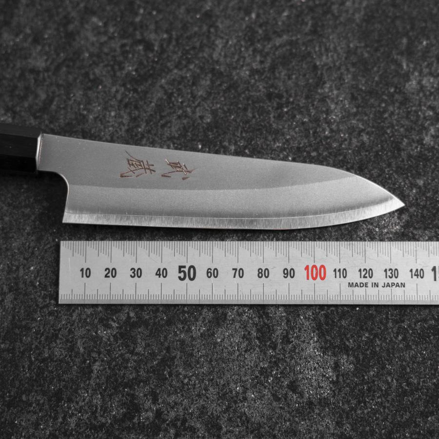 Petty Silver Steel #3 Kasumi Büffelhorn und Walnussholz Griff 135mm - Image 7