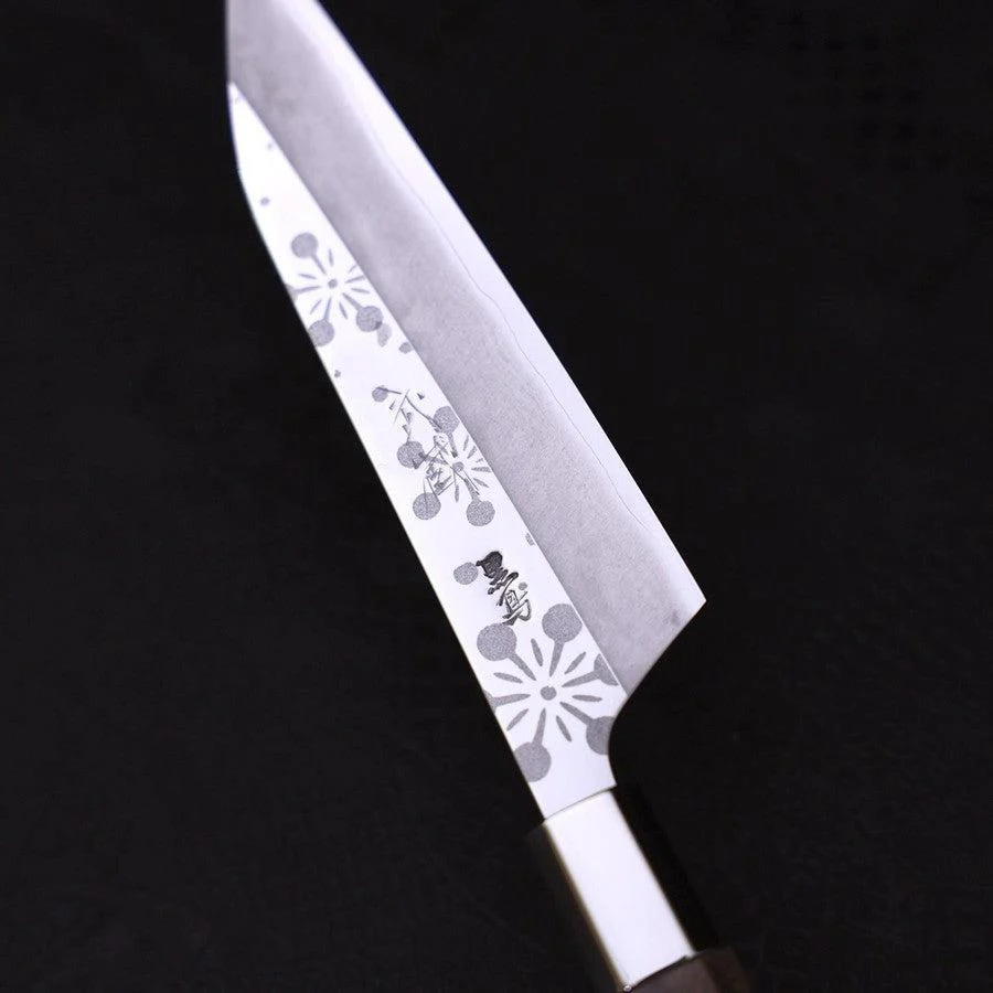 Petty Silver Steel #3 Kazabana Walnussholz Griff 135mm - Image 3