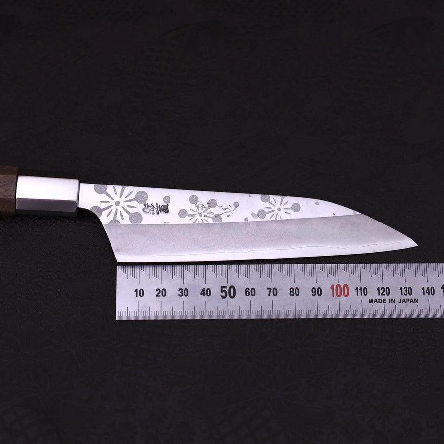 Petty Silver Steel #3 Kazabana Walnussholz Griff 135mm - Image 7