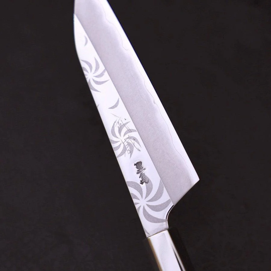 Petty Silver Steel #3 Kemanmon Walnussholz Griff 135mm - Image 3