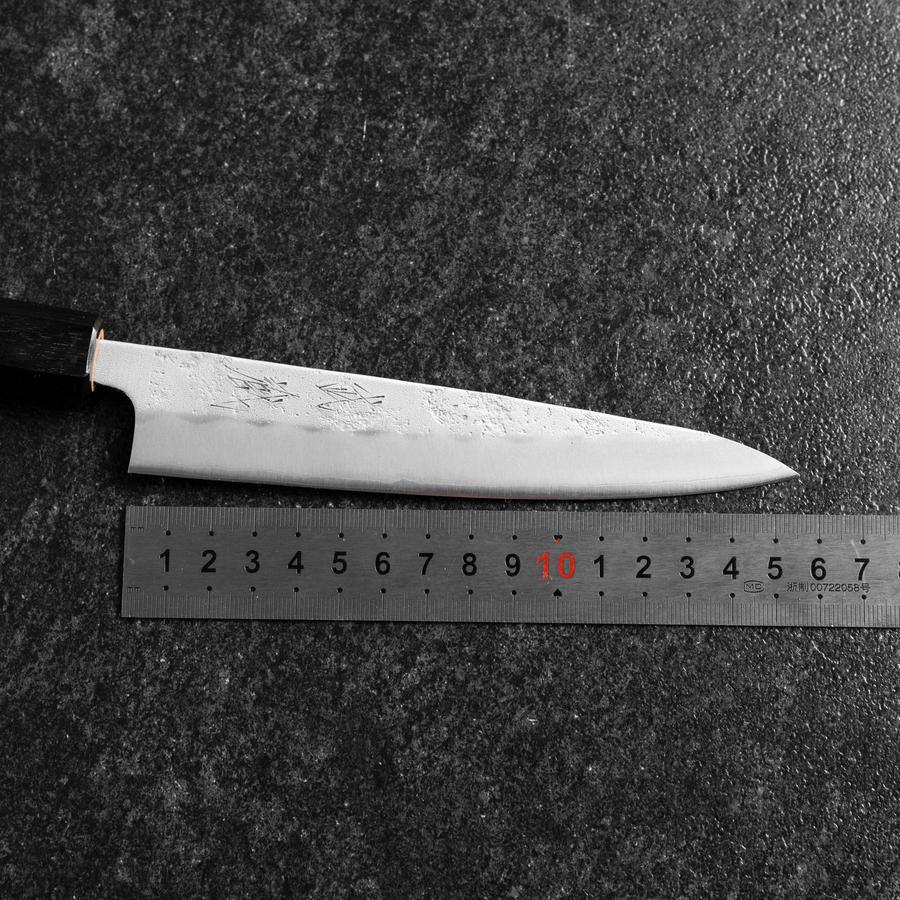 Petty Silver Steel #3 Nashiji Büffelhorn und Kirschholz Griff 150mm - Image 7