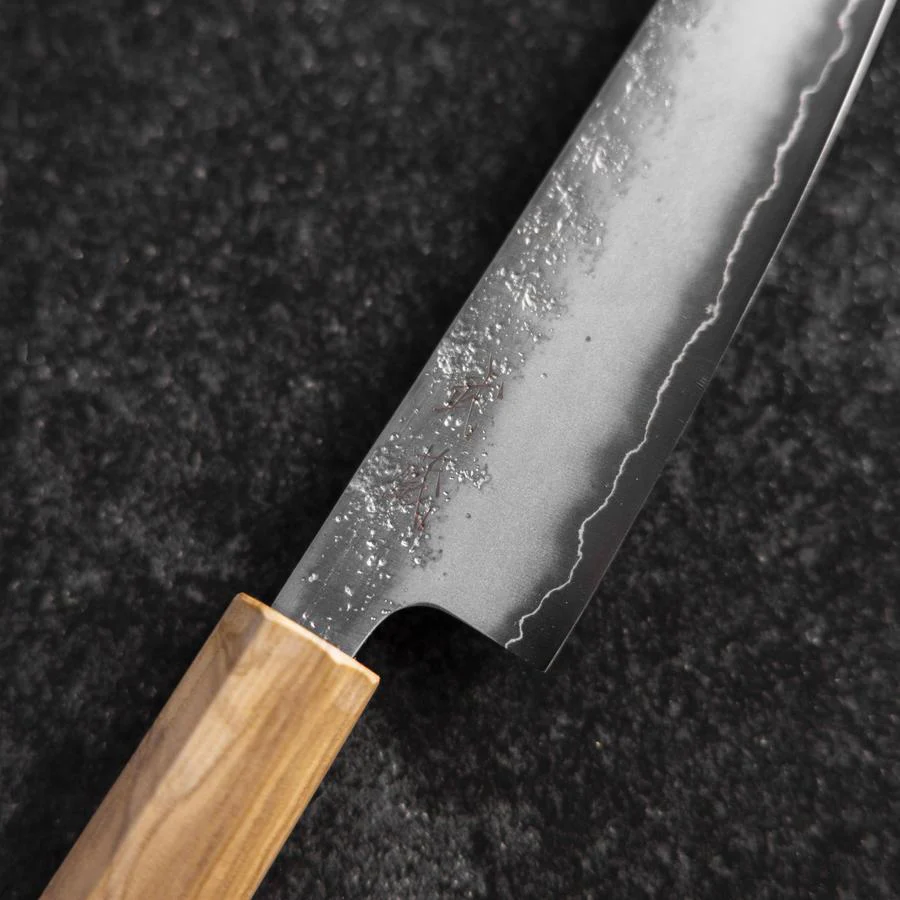 Petty Silver Steel #3 Nashiji Olivenholz Griff 130mm - Image 3