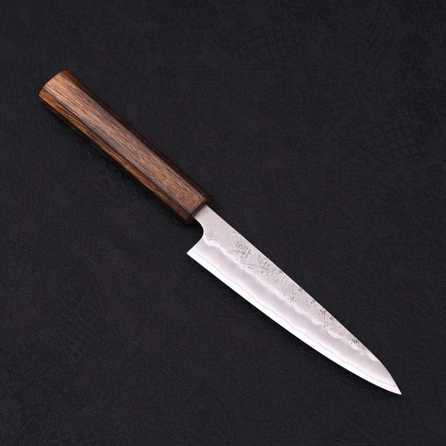Petty Silver Steel #3 Nashiji Sumi Urushi Griff 135mm
