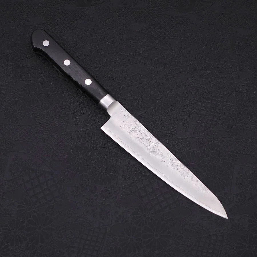 Petty Silver Steel #3 Nashiji Schwarzer Westlicher Griff 135mm