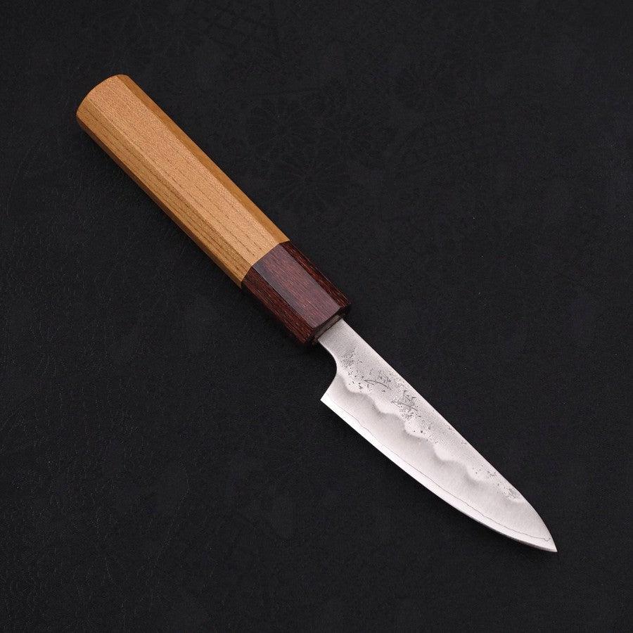 Petty Silver Steel #3 Nashiji Japanische Zelkove Griff 80mm