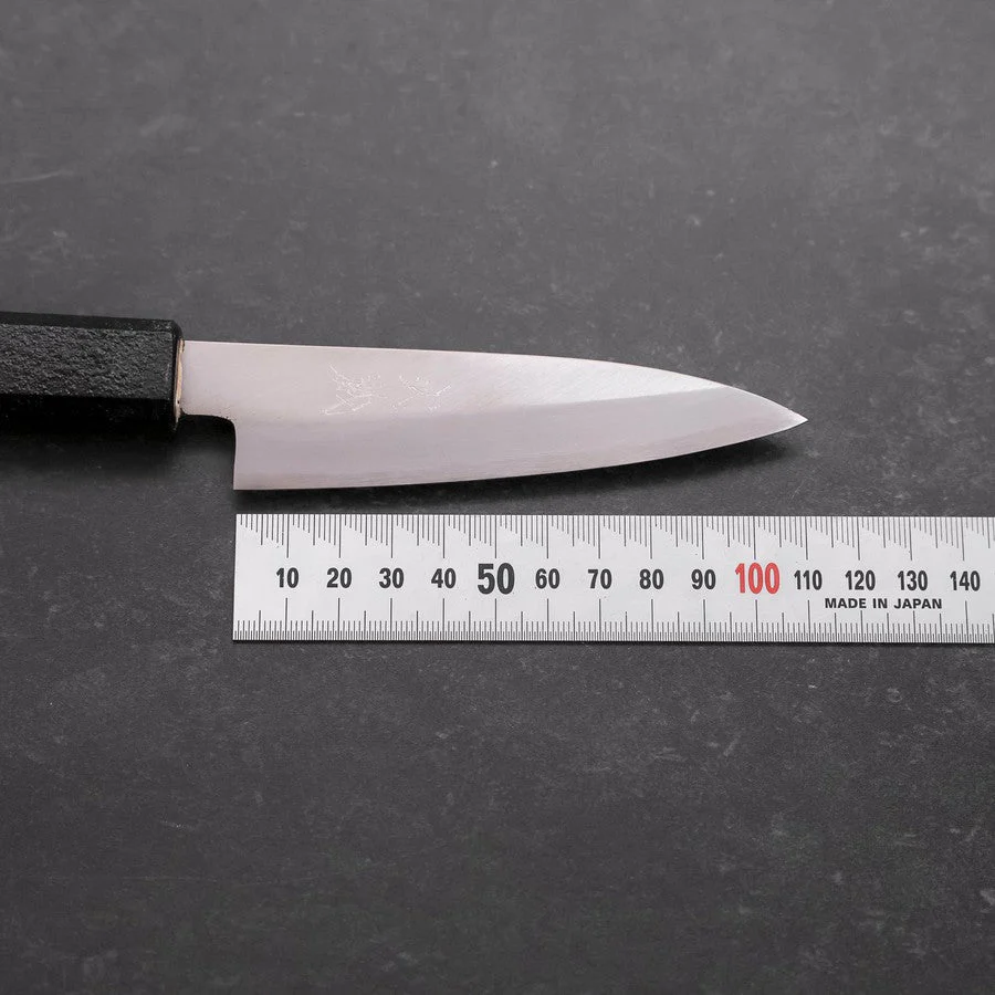 Petty Silver Steel #3 Poliert Schwarzer Ishime Urushi Griff 110mm - Image 7