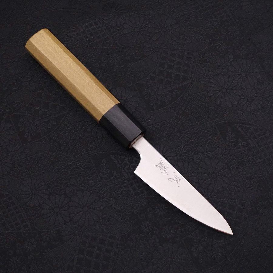 Petty Silver Steel #3 Poliert Büffelhorn und Magnolienholz Griff 80mm