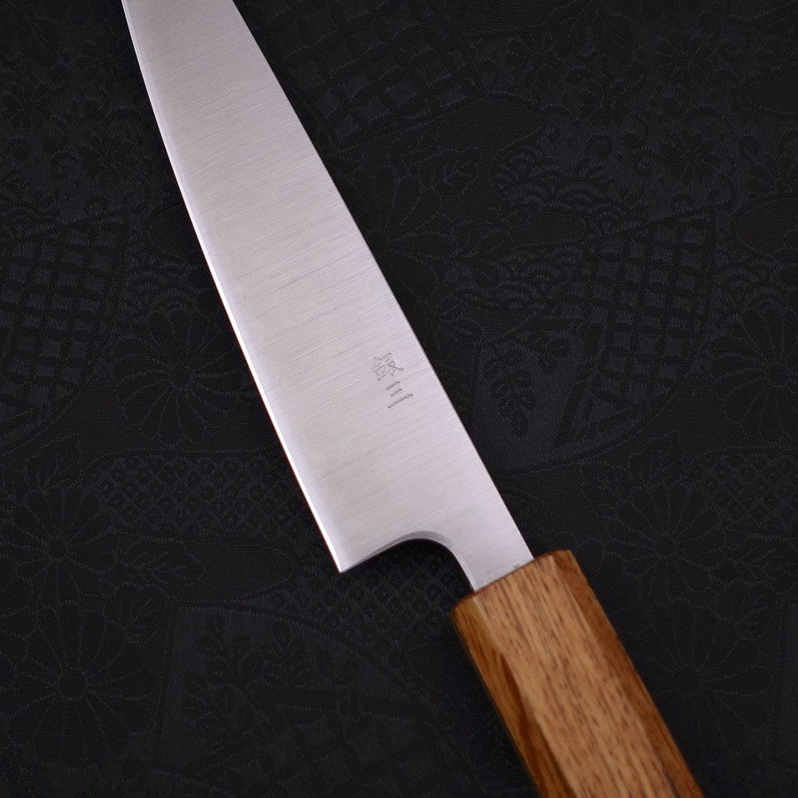 Petty Silver Steel #3 Poliert Yaki Urushi Griff 135mm - Image 3