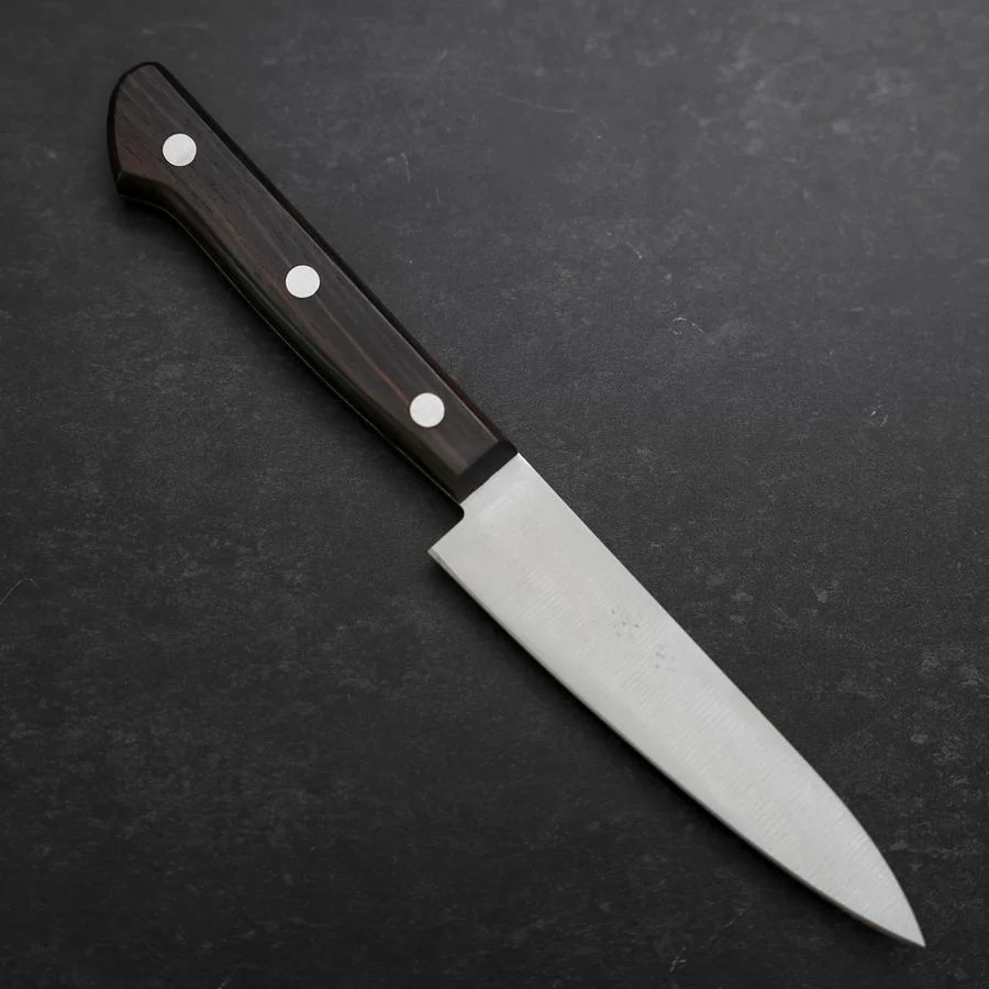 Petty SK-Stahl Poliert Brauner Westlicher Rosenholz Griff 120mm
